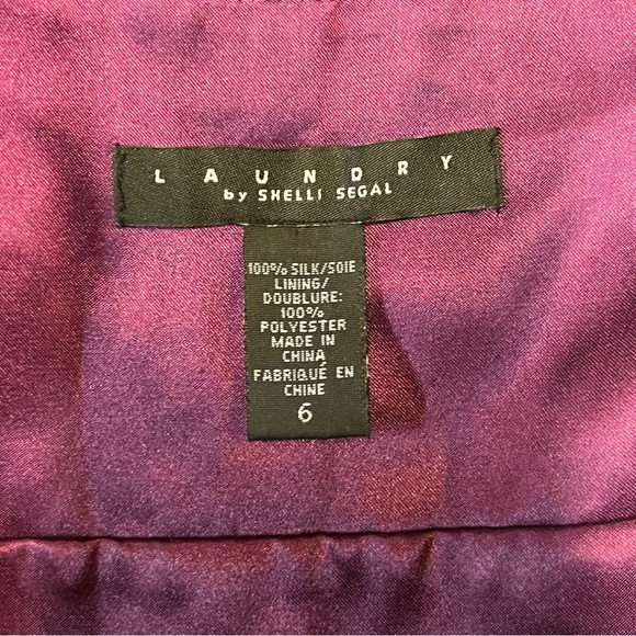 Laundry by Shelli Segal silk dress. - Picture 12 of 14